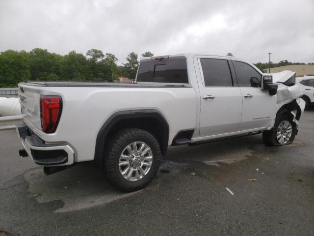 1GT49REYXLF195276 - 2020 GMC SIERRA K2500 DENALI WHITE photo 3