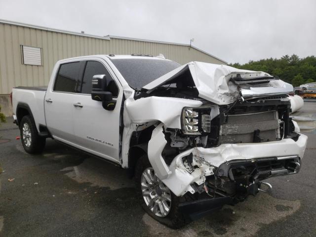 1GT49REYXLF195276 - 2020 GMC SIERRA K2500 DENALI WHITE photo 4