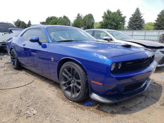2C3CDZFJ7LH134823 - 2020 DODGE CHALLENGER R/T SCAT PACK BLUE photo 4