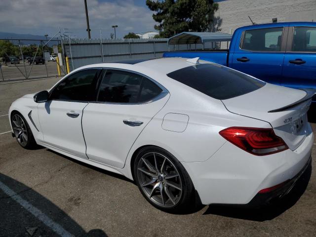 KMTG74LE5KU039835 - 2019 GENESIS G70 ELITE WHITE photo 2