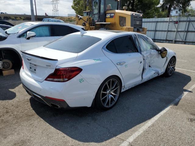 KMTG74LE5KU039835 - 2019 GENESIS G70 ELITE WHITE photo 3