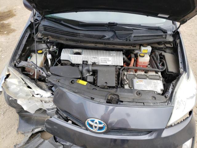 JTDKN3DU6A0133954 - 2010 TOYOTA PRIUS GRAY photo 11