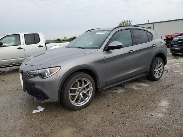 ZASFAKNN9J7B82062 - 2018 ALFA ROMEO STELVIO TI SPORT SILVER photo 1