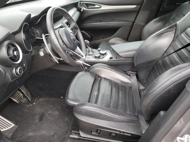 ZASFAKNN9J7B82062 - 2018 ALFA ROMEO STELVIO TI SPORT SILVER photo 7