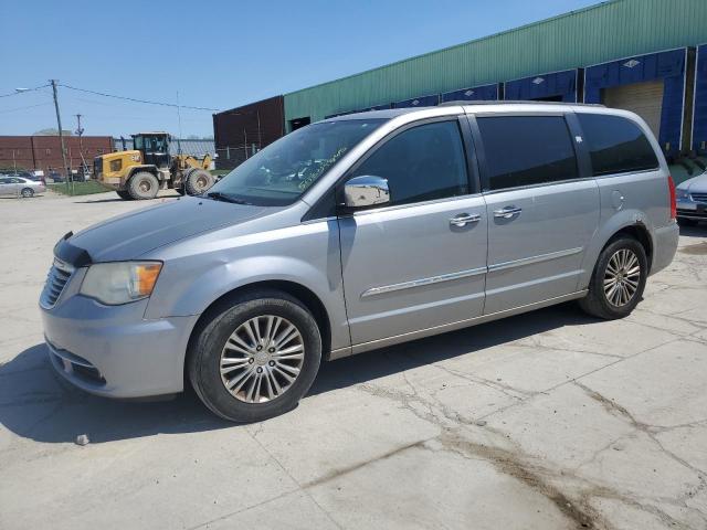 2C4RC1CG5DR778058 - 2013 CHRYSLER TOWN & COU TOURING L SILVER photo 1