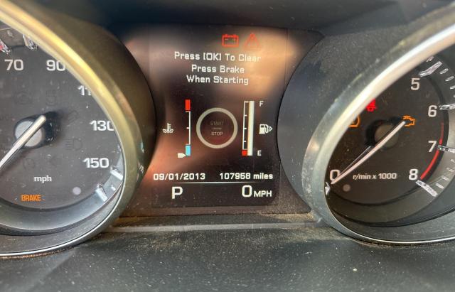 SALWR2WF1EA336399 - 2014 LAND ROVER RANGE ROVE HSE GOLD photo 8