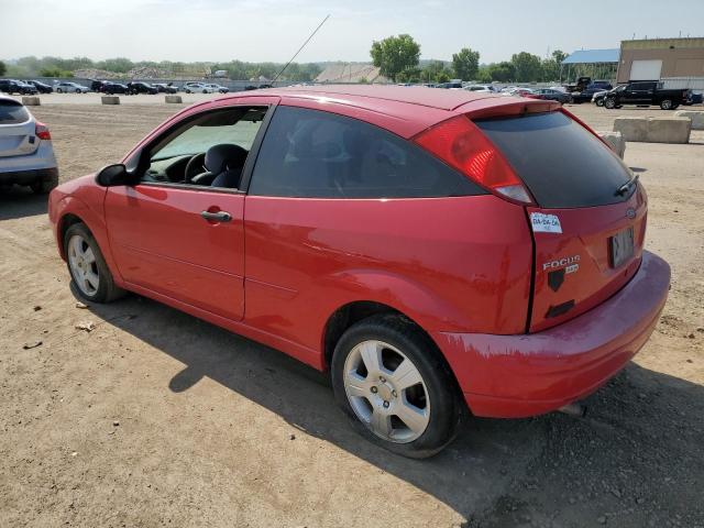 1FAFP31N86W160253 - 2006 FORD FOCUS ZX3 RED photo 2