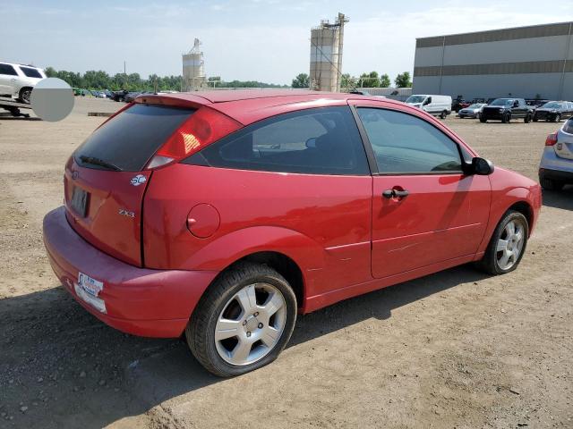 1FAFP31N86W160253 - 2006 FORD FOCUS ZX3 RED photo 3