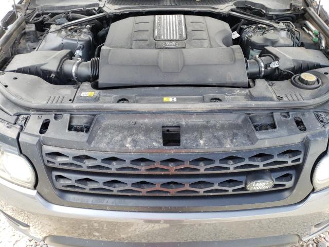 SALWV2FE8HA142864 - 2017 LAND ROVER RANGE ROVE AUTOBIOGRAPHY GRAY photo 11