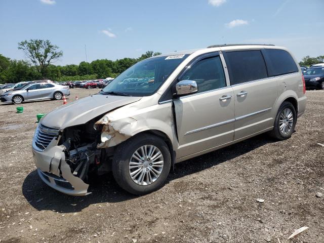 2C4RC1CG4FR743028 - 2015 CHRYSLER TOWN & COU TOURING L CREAM photo 1