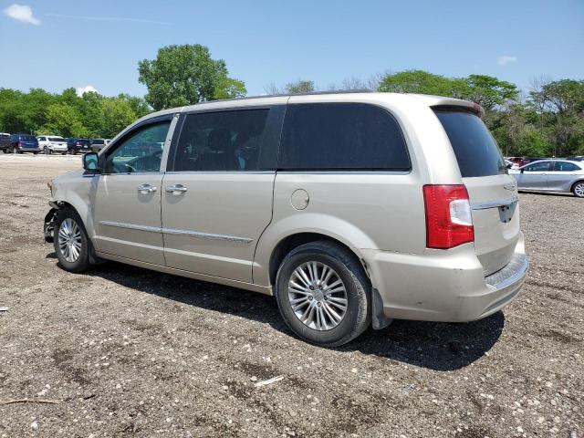 2C4RC1CG4FR743028 - 2015 CHRYSLER TOWN & COU TOURING L CREAM photo 2