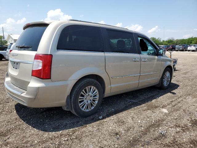 2C4RC1CG4FR743028 - 2015 CHRYSLER TOWN & COU TOURING L CREAM photo 3