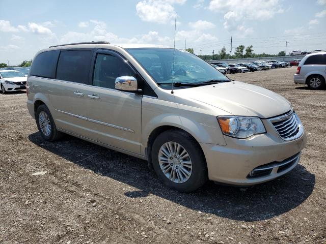2C4RC1CG4FR743028 - 2015 CHRYSLER TOWN & COU TOURING L CREAM photo 4