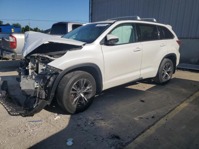 5TDJKRFHXGS282493 - 2016 TOYOTA HIGHLANDER XLE أبيض صورة 1