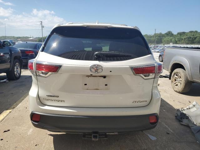 5TDJKRFHXGS282493 - 2016 TOYOTA HIGHLANDER XLE أبيض صورة 6