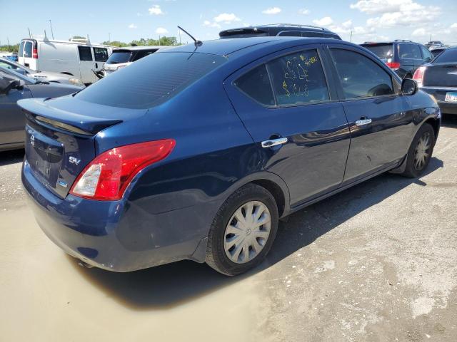 3N1CN7APXDL845050 - 2013 NISSAN VERSA S BLUE photo 3