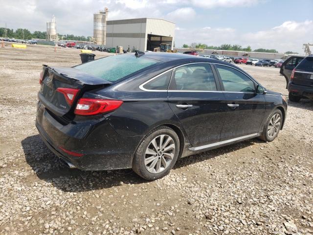 5NPE34AF8GH398711 - 2016 HYUNDAI SONATA SPORT BLACK photo 3