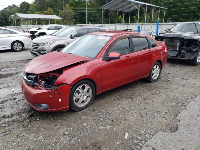 1FAHP36N69W268649 - 2009 FORD FOCUS SES MAROON photo 1