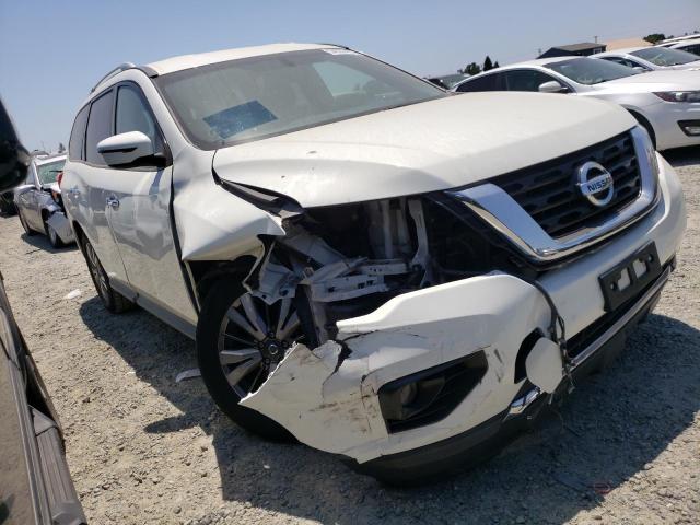 5N1DR2MM9KC590423 - 2019 NISSAN PATHFINDER S WHITE photo 4