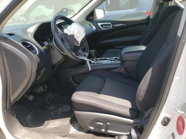 5N1DR2MM9KC590423 - 2019 NISSAN PATHFINDER S WHITE photo 7