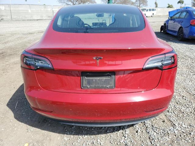 5YJ3E1EAXKF190710 - 2019 TESLA MODEL 3 RED photo 6