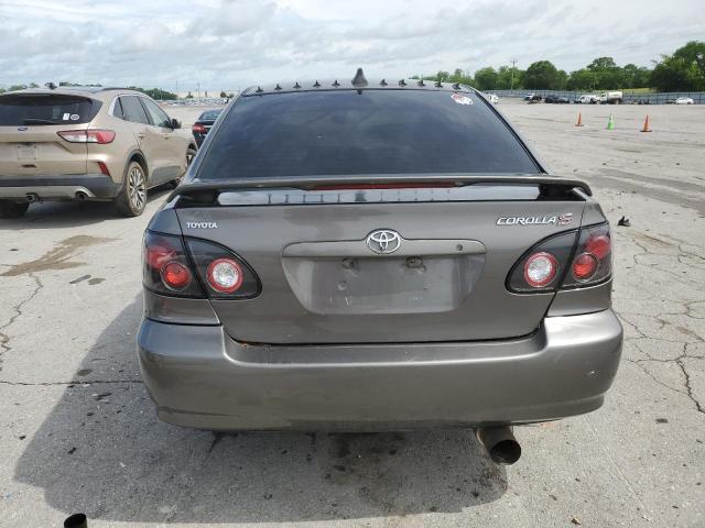 1NXBR32E47Z934489 - 2007 TOYOTA COROLLA CE GRAY photo 6