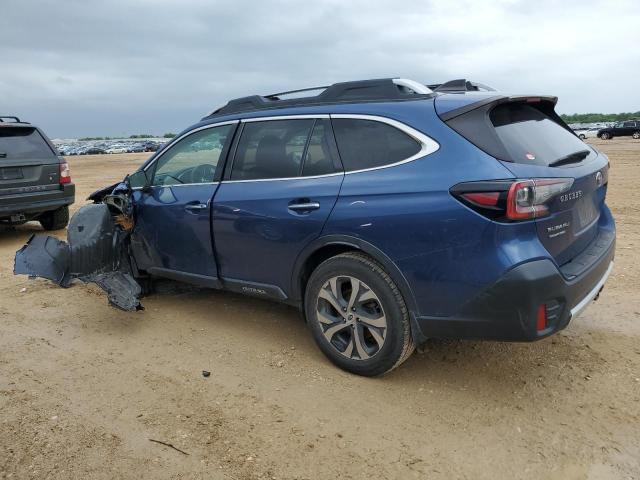 4S4BTGPD0L3227320 - 2020 SUBARU OUTBACK TOURING LDL BLUE photo 2