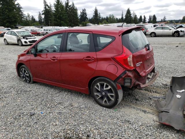 3N1CE2CP4FL446119 - 2015 NISSAN VERSA NOTE S RED photo 2