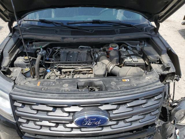 1FM5K8D85JGB31444 - 2018 FORD EXPLORER XLT BLACK photo 12