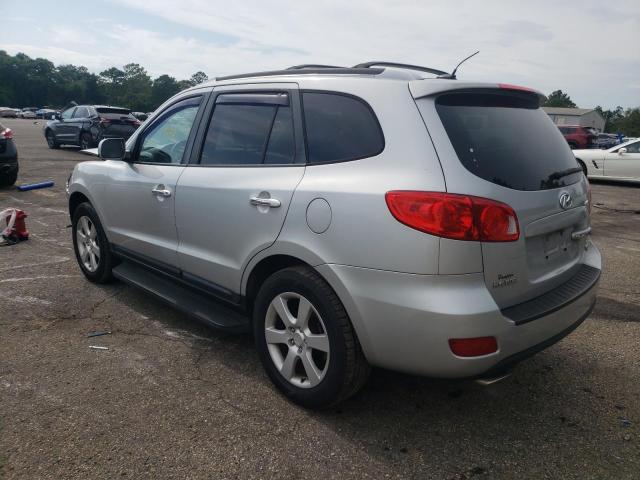 5NMSH13EX9H283194 - 2009 HYUNDAI SANTA FE SE SILVER photo 2