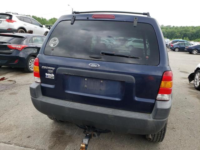 1FMYU03114KA28889 - 2004 FORD ESCAPE XLT BLUE photo 6