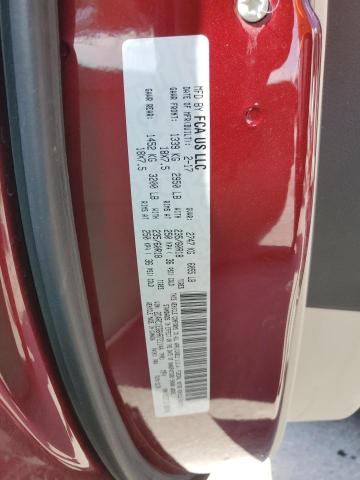 2C4RC1EG6HR721144 - 2017 CHRYSLER PACIFICA TOURING L PLUS MAROON photo 14