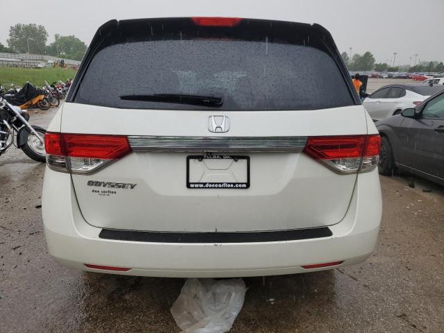 5FNRL5H6XFB055795 - 2015 HONDA ODYSSEY EXL WHITE photo 6