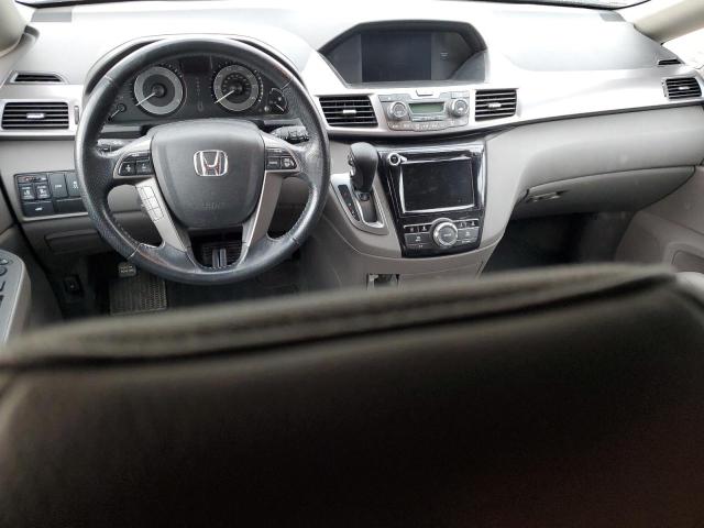 5FNRL5H6XFB055795 - 2015 HONDA ODYSSEY EXL WHITE photo 8