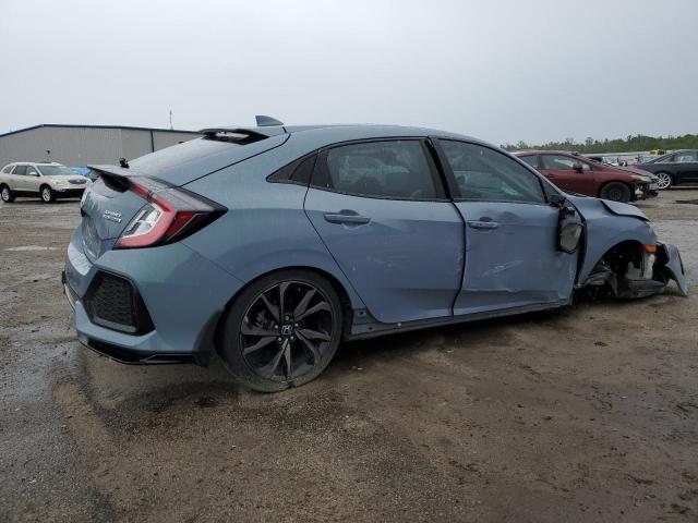 SHHFK7H90KU217941 - 2019 HONDA CIVIC SPORT TOURING BLUE photo 3