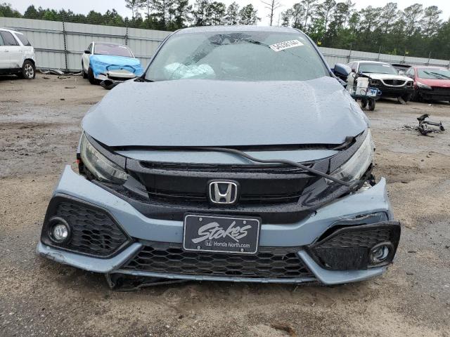 SHHFK7H90KU217941 - 2019 HONDA CIVIC SPORT TOURING BLUE photo 5