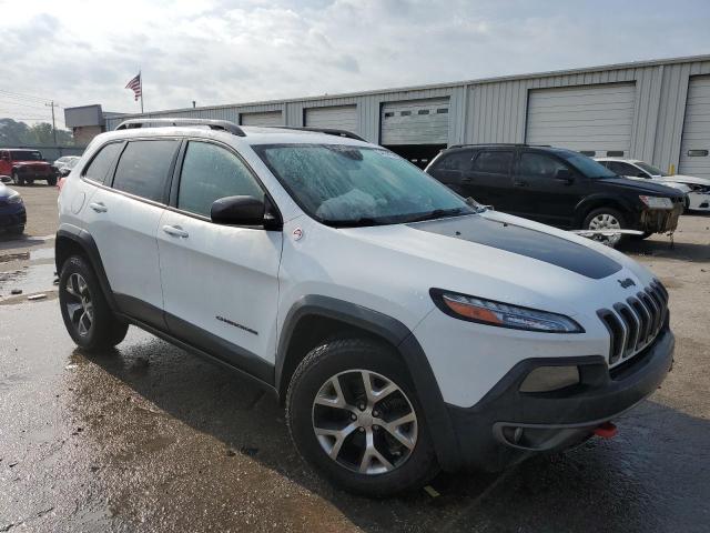 1C4PJMBS1FW550489 - 2015 JEEP CHEROKEE TRAILHAWK WHITE photo 4