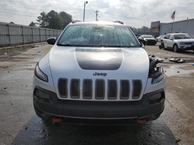 1C4PJMBS1FW550489 - 2015 JEEP CHEROKEE TRAILHAWK WHITE photo 5