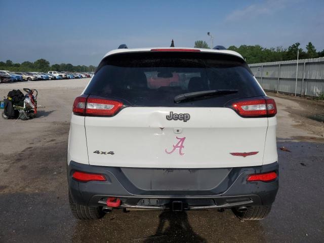 1C4PJMBS1FW550489 - 2015 JEEP CHEROKEE TRAILHAWK WHITE photo 6