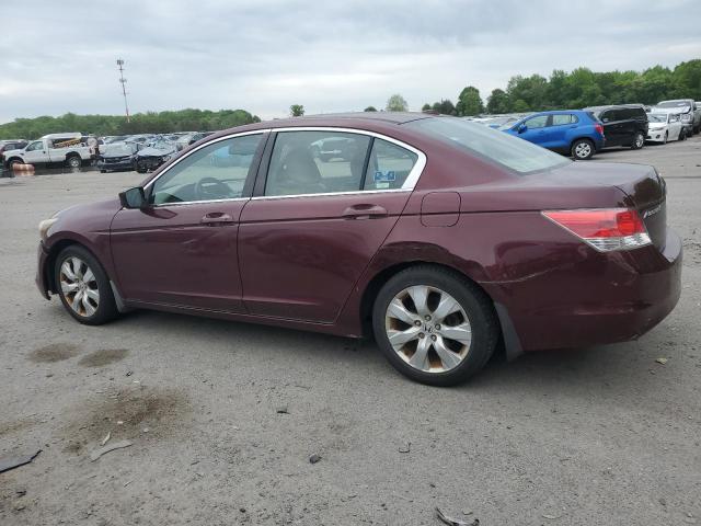 1HGCP26848A154381 - 2008 HONDA ACCORD EXL BURGUNDY photo 2