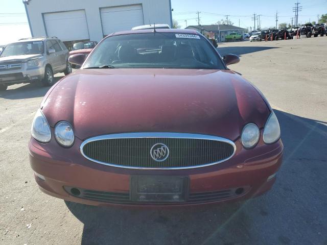 2G4WE567451292269 - 2005 BUICK LACROSSE CXS RED photo 5