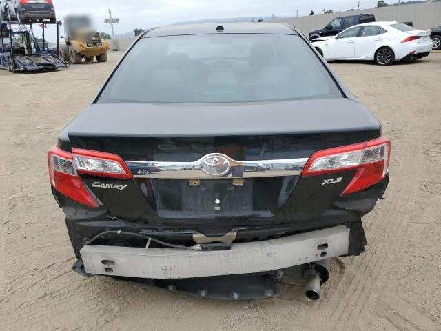 4T4BF1FK6CR231960 - 2012 TOYOTA CAMRY BASE BLACK photo 6