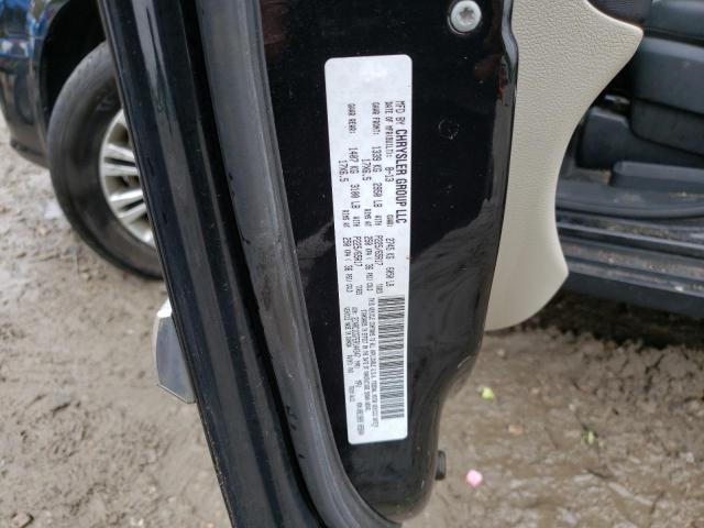 2C4RC1CG7ER144347 - 2014 CHRYSLER TOWN & COU TOURING L BLACK photo 14