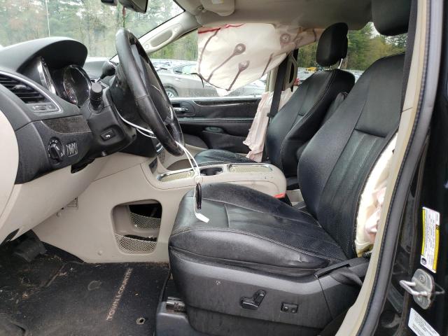 2C4RC1CG7ER144347 - 2014 CHRYSLER TOWN & COU TOURING L BLACK photo 7