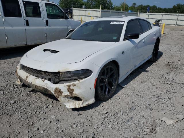 2C3CDXHG0MH602236 - 2021 DODGE CHARGER GT WHITE photo 1