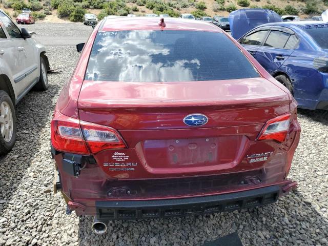 4S3BNAN66G3023157 - 2016 SUBARU LEGACY 2.5I LIMITED RED photo 6