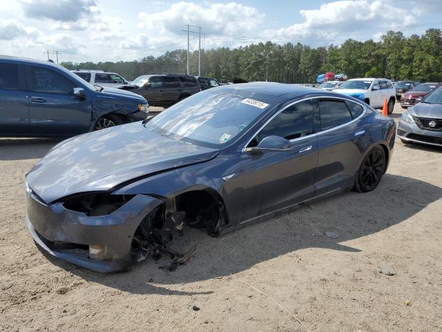 5YJSA1E20GF147890 - 2016 TESLA MODEL S CHARCOAL photo 1