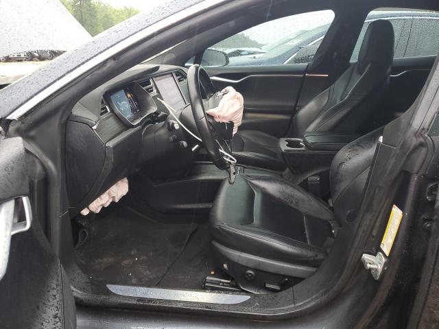 5YJSA1E20GF147890 - 2016 TESLA MODEL S CHARCOAL photo 7