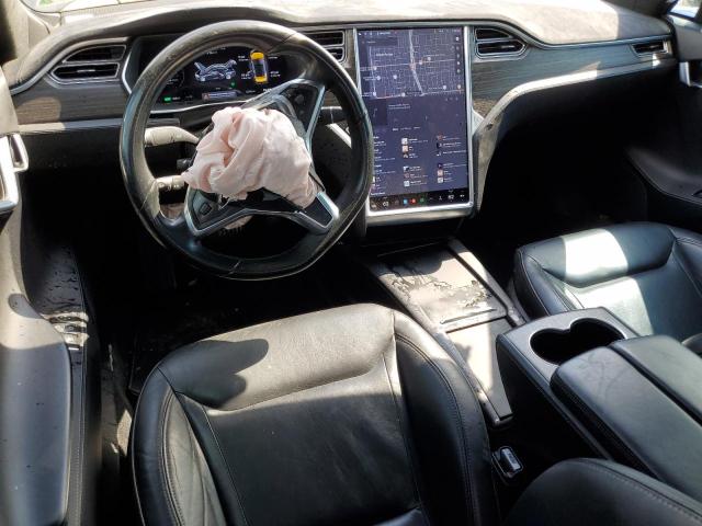 5YJSA1E20GF147890 - 2016 TESLA MODEL S CHARCOAL photo 8