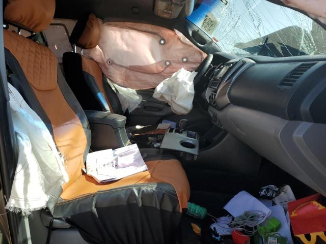 3TMJU4GN9FM187570 - 2015 TOYOTA TACOMA DOUBLE CAB PRERUNNER GRAY photo 7